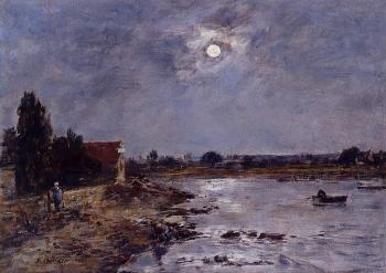 The Banks of the Touques, Moonlight